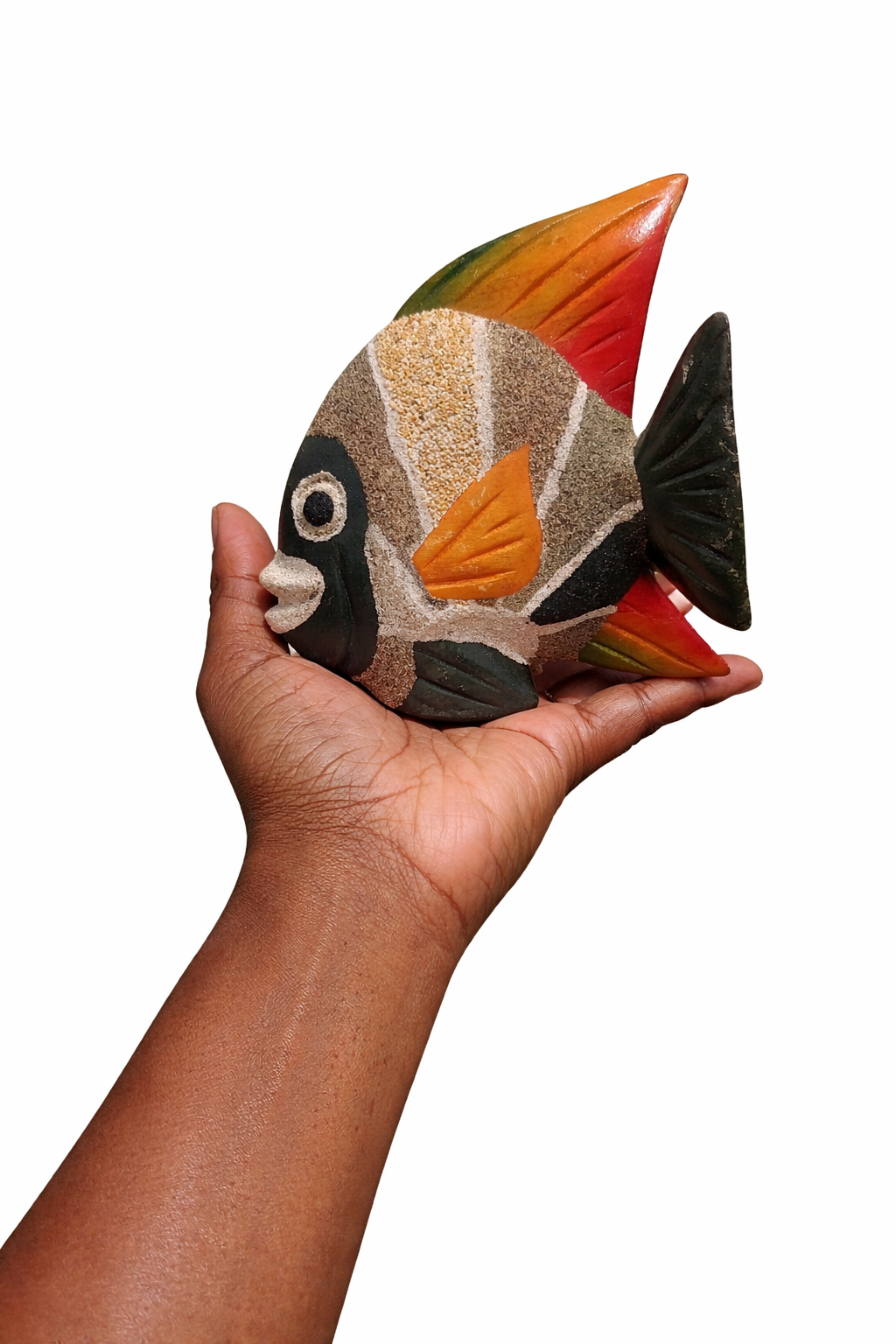 🐠 Island Breeze – Handcrafted Tropical Fish Décor
