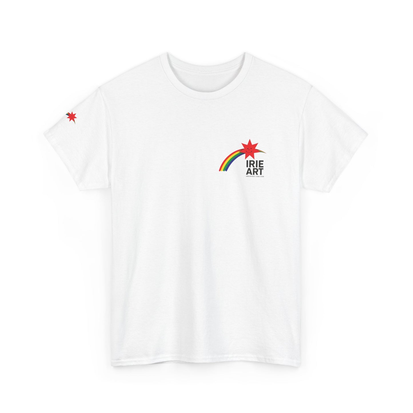 Irie Art Movement T-Shirt — Retro Jamaican Vibes Tee