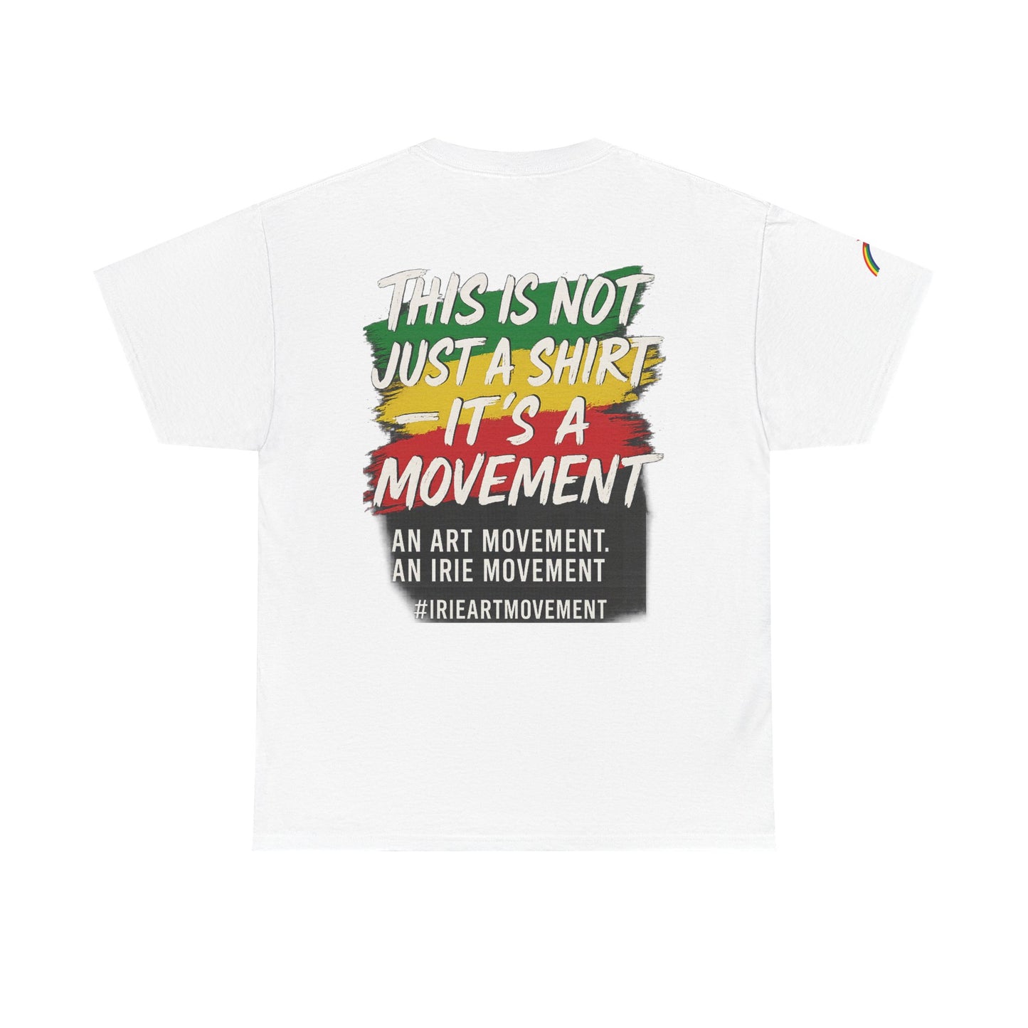 Irie Art Movement T-Shirt — Retro Jamaican Vibes Tee