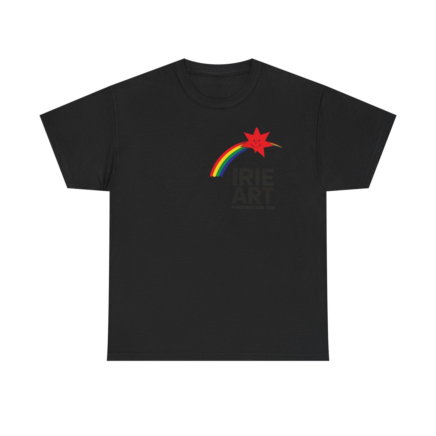 Irie Art Movement T-Shirt — Retro Jamaican Vibes Tee