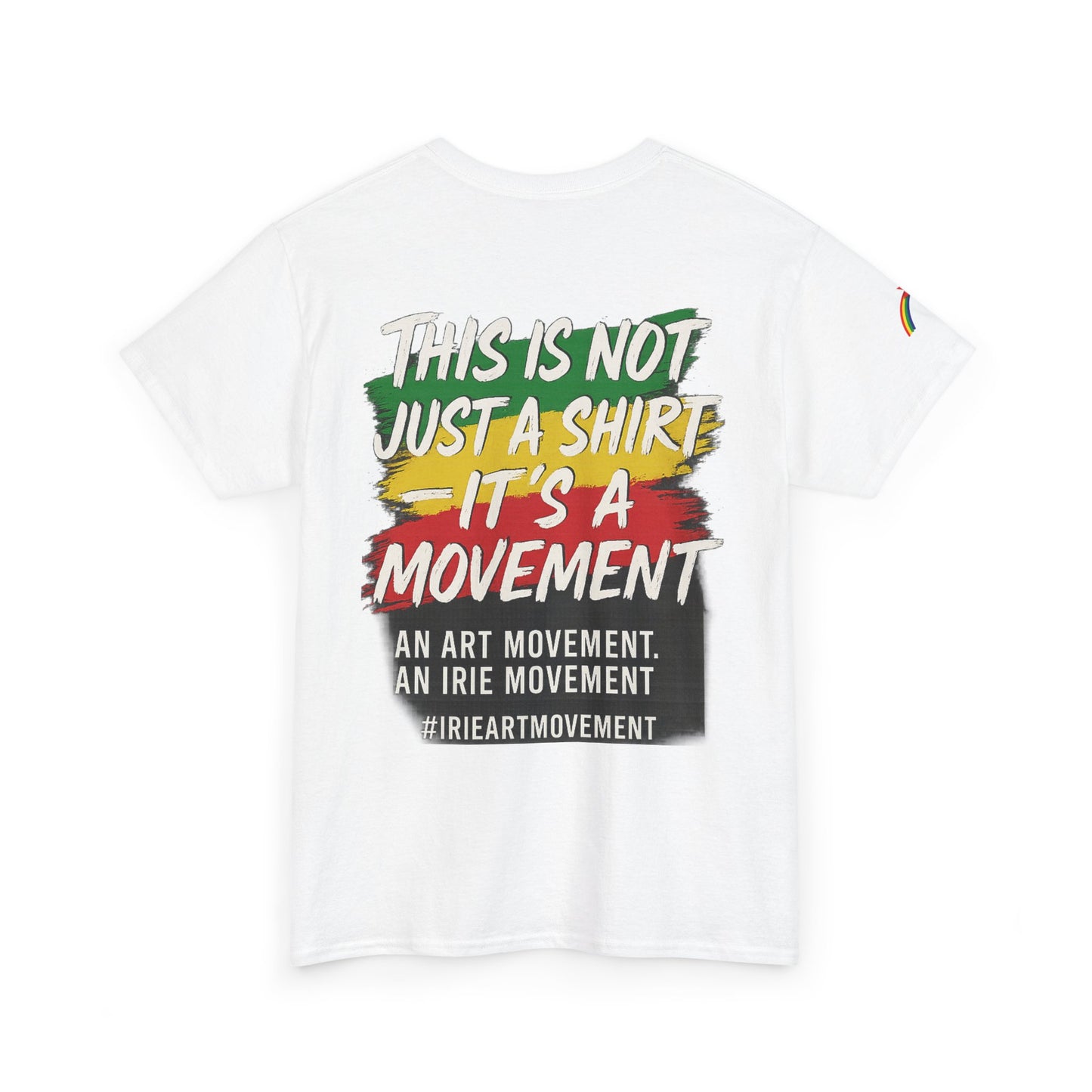 Irie Art Movement T-Shirt — Retro Jamaican Vibes Tee