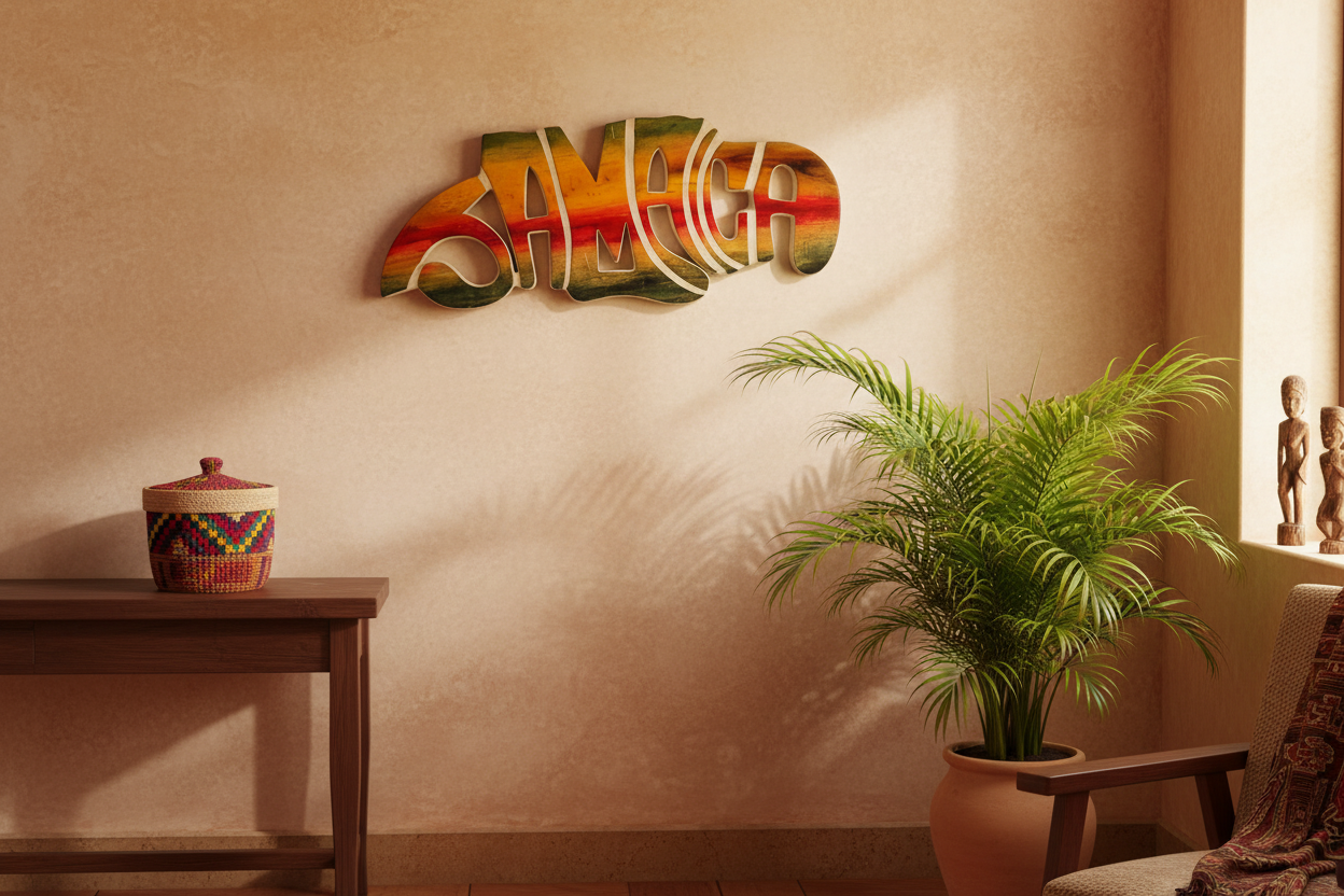 Jamaica Handcrafted Wall Art