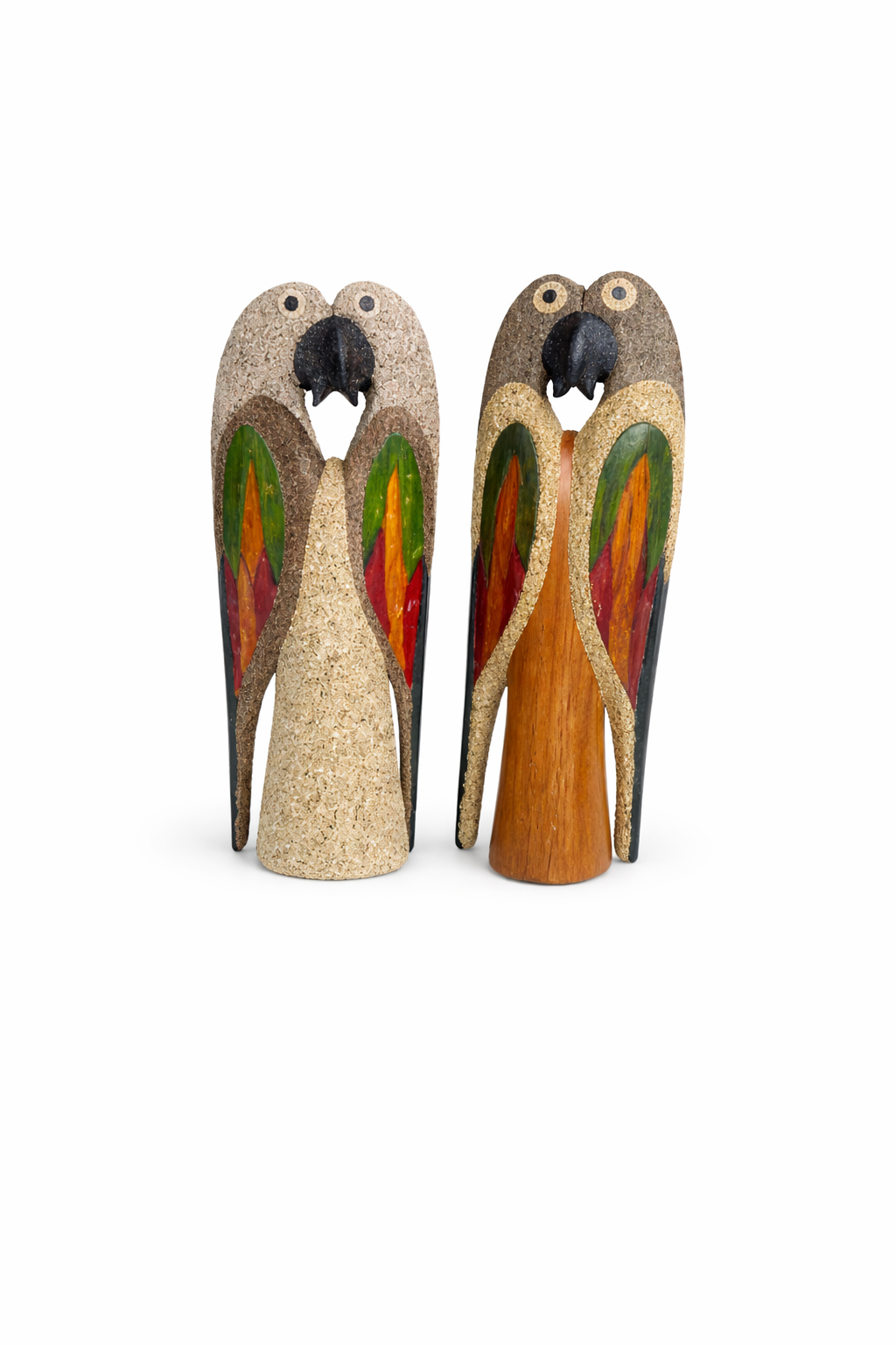 🦜 Handcrafted Caribbean Parrot Décor – Sold Individually