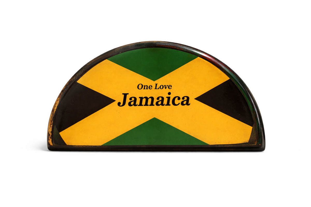 Irie Rasta Irie Rasta Wooden Display Shelf – Handcrafted Jamaican Accent Piece ...